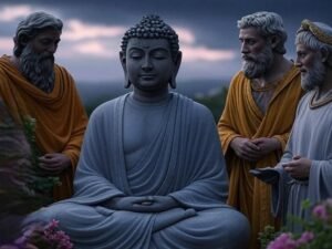 Read more about the article Happiness East-West: two Greeks and one Buddha