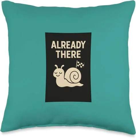 Funny Zen Gift Nothing Matters Cosmic Smile Deep Fuchsia Throw Pillow Amazon Merch by Simply Nondual
