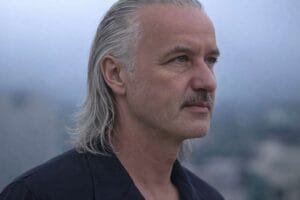 About 1 Mature man with contemplative gaze