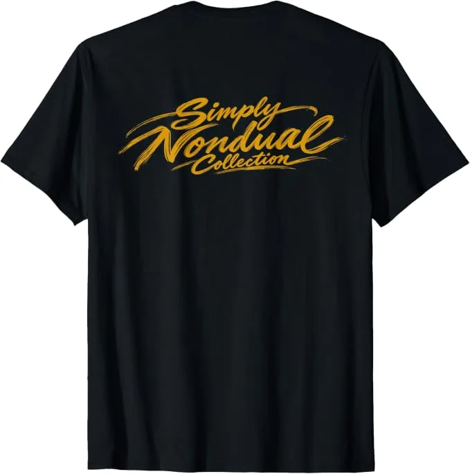 Hand-painted Simply Nondual nonduality awareness symbol