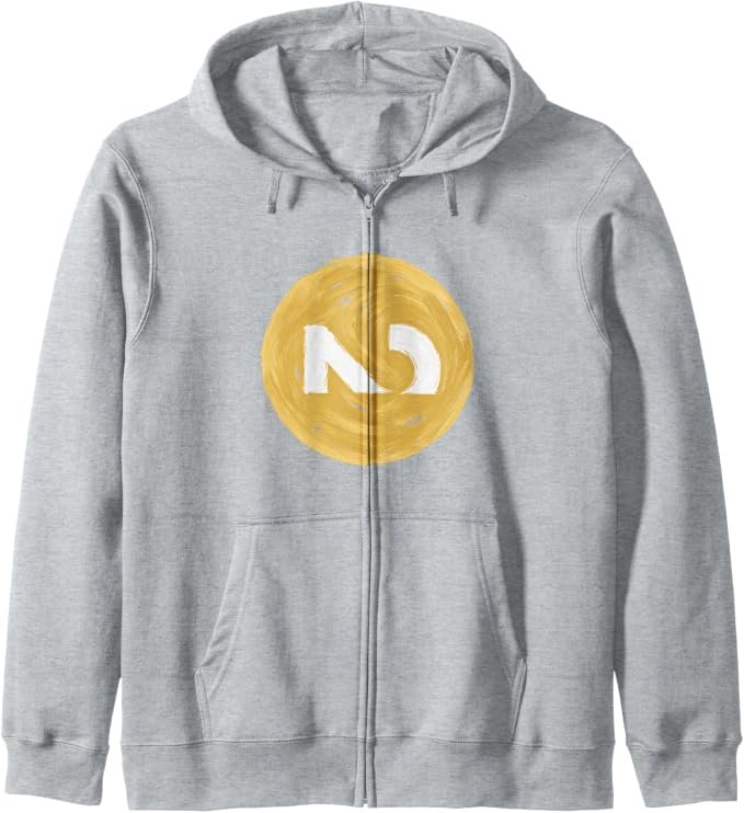 Handpainted Simply Nondual awareness symbol hoodie