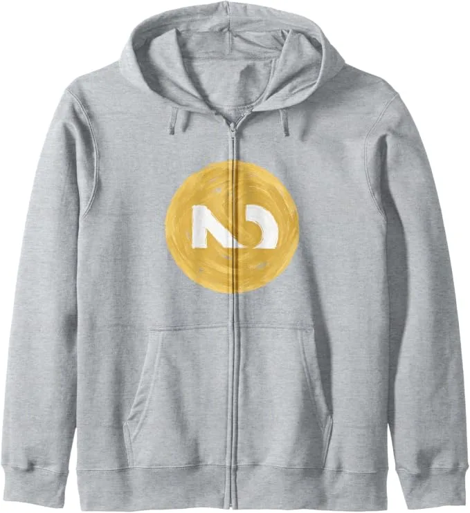 Hand-painted Simply Nondual awareness symbol hoodie