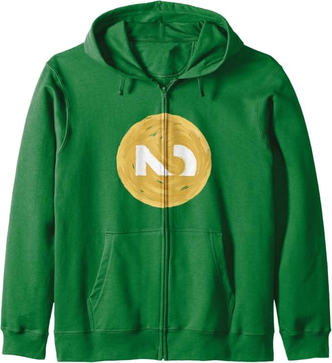 Zip hoodie featuring the Simply Nondual nonduality symbol