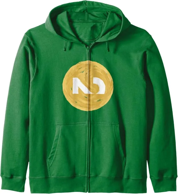 Zip hoodie featuring the Simply Nondual nonduality symbol