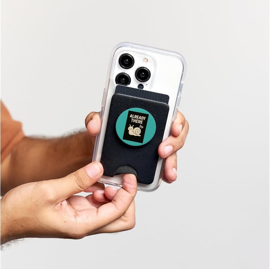 Already there snail design on a Simply Nondual Pop Socket